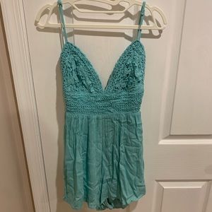 Blue Romper